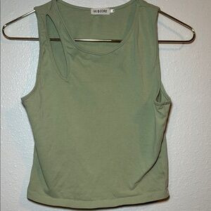 Olive Green Tank Top